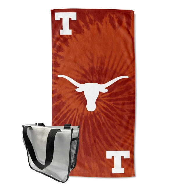 The Northwest Group Texas Longhorns 30" x 60" Beach Towel with Clear Bag