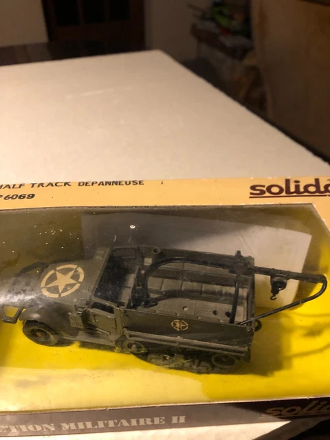 Solido Caja De Colección Militar 6 Junio 1944-1984 Half-Track