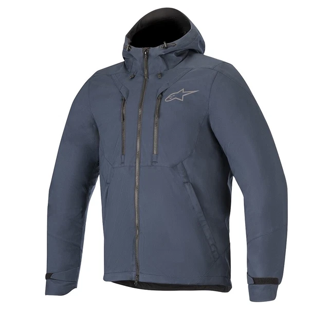 Felpa con cappuccio Alpinestars Domino Tech blu e blu navy