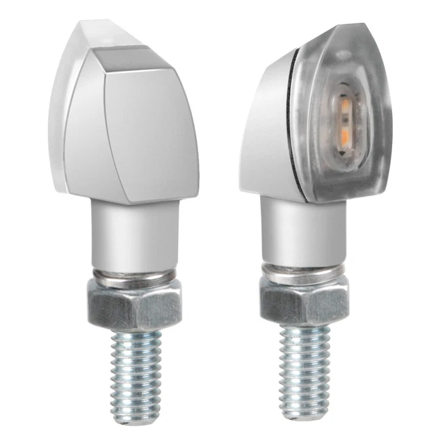 Clignotants Moto LED Lampa 90473 Ciclon - Indicateurs Direction Avec Adaptateurs