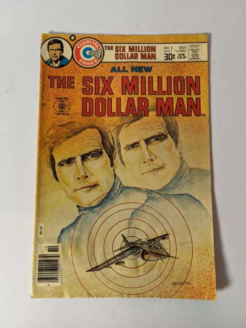 The Six Million Dollar Man -- Issue: 3 Oct -- Charlton Comics