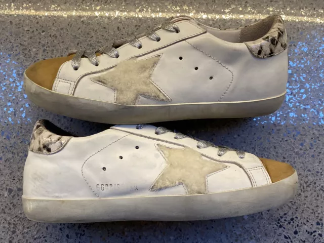 Golden Goose / Ggdb Women’s Superstar Shearling Trainers Size Uk5 - Great!