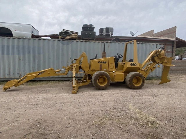 Case 660 Trencher Backhoe