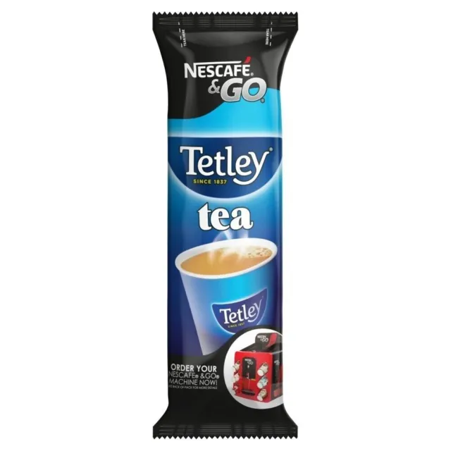 Nescafe & Go Tetley Tea Sleeve of 8 Cups x 2.5g