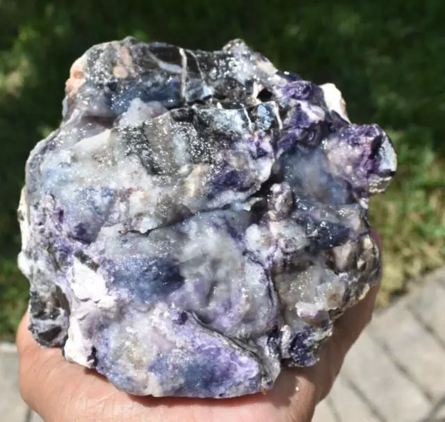 3.93 LB TIFFANY STONE ROUGH, BERTRANDITE, OPALIZED FLUORITE  Utah. (VWP)