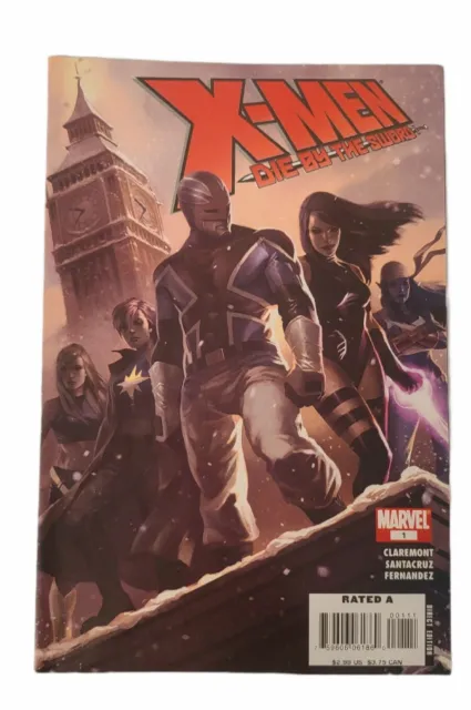 Marvel Direct Edition X-MEN Die By The Sword Comic Chris Claremont Issue 1