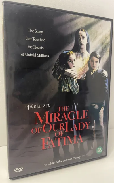 The Miracle of Our Lady of Fatima DVD 1952 VGC Whitney - FREE TRACKED POSTAGE!