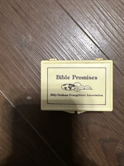 Billy Graham Bible Promises Verses Evangelistic Association Pocket Size Vintage