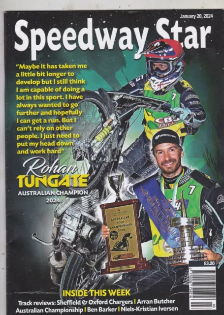 Speedway Star : January 20, 2024.  Sheffield & Oxford Chargers team reviews.