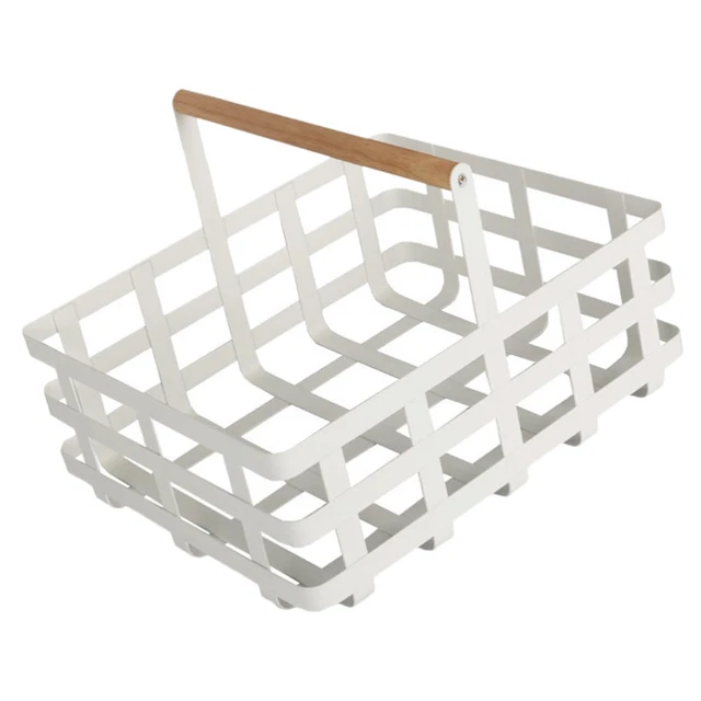 1 pieza cesta redonda de metal metal maquillaje organizador joyería almacenamiento organizador
