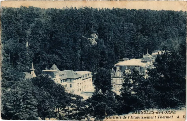 CPA BAGNOLES-de-l'ORNE - Vue générale de l'Etablissement Thermal (355328)