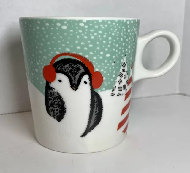 Starbucks Penguin Mug 10 Oz Holiday Christmas Coffee Tea Cup