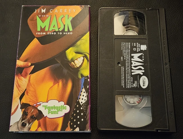THE MASK (VHS, 1994) Cult Jim Carrey Cameron Diaz From Zero to Hero ⚔️B ...