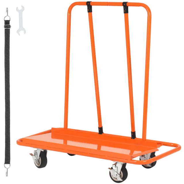 VEVOR Drywall Cart 3000 lbs Panel Cart Dolly Handling Sheetrock Sheet Panel