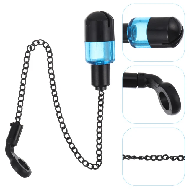 6 Campane Allarme Pesca Notturna - Luci LED Rosse/Verdi, Con Batterie, Per Pesca Notturna - Foto 5