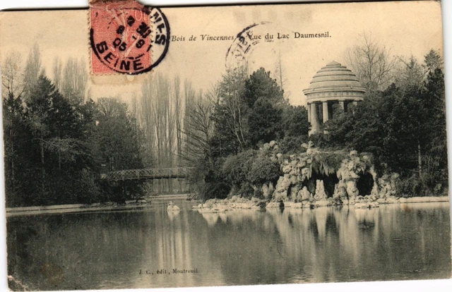 CPA Vincennes vue du Lac Daumesnil (1347301)