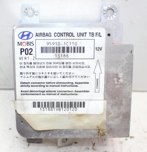 SRS DUAL AIRBAG Module PN 959101C110 suit Hyundai TB Getz 20052011 *2095* 65.00 PicClick AU