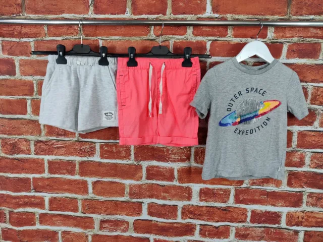 Girls Bundle Age 12-13 Years Zara H&M Summer Active Shorts T-Shirt Space 158Cm
