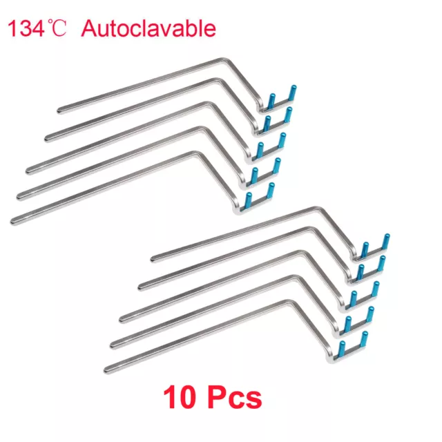 Dental XCP X-Ray Holder Arm Bar Bitewing Indicator Metal 134℃ Autoclavable Blue