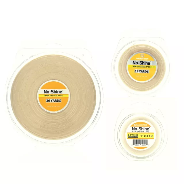 Walker No Shine Bonding Lace Wigs Tape Toupee Hair Replacement 3/12/36 Yards