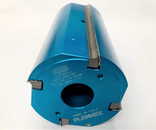 125 Dia x 240mm x 40mm STARK Plannex Head Z4 - For WEINIG MOULDERS