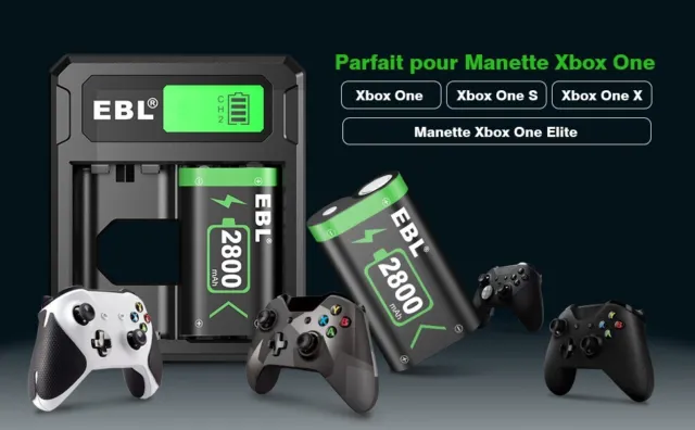 Manette sans fil Xbox Series X/S Dual Charge SLIM/ONE X Dual Battery  Charging Set X1 Charging Base[1pcs]