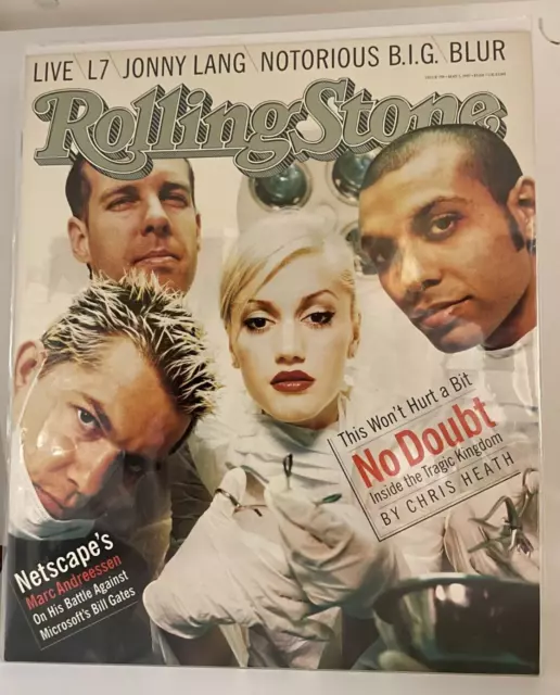 Rolling Stone Magazine Issue # 759, OS 5-1-1997 Cover: NO DOUBT