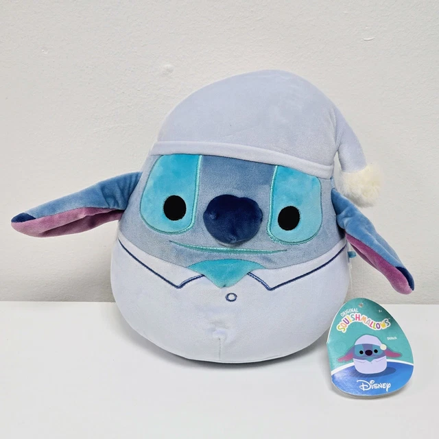 Stitch Mallow SQUISHMALLOWS DISNEY PYJAMAS Stitch 8 Inch Squishmallow Plush Soft Toy ...