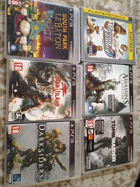 Lot De 6 Jeux PlayStation 3 (PS3) - Version PAL FR - Bon état Général