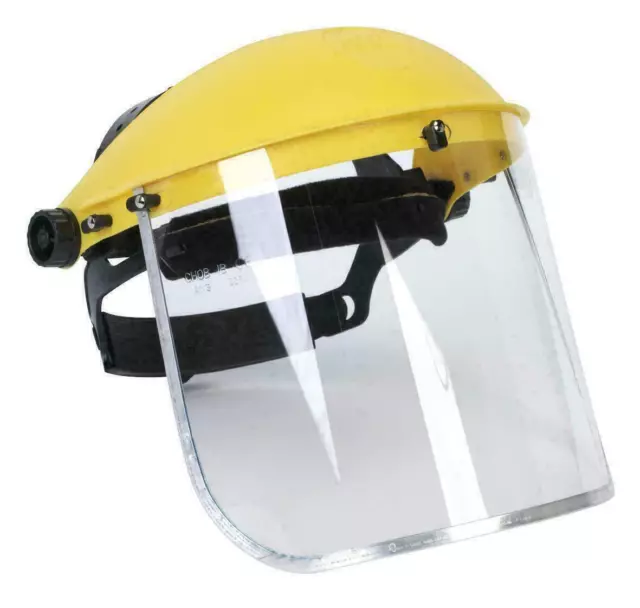 Full Face Shield Clear Visor Safety Mask Eye Protection Work Guard Flip Up
