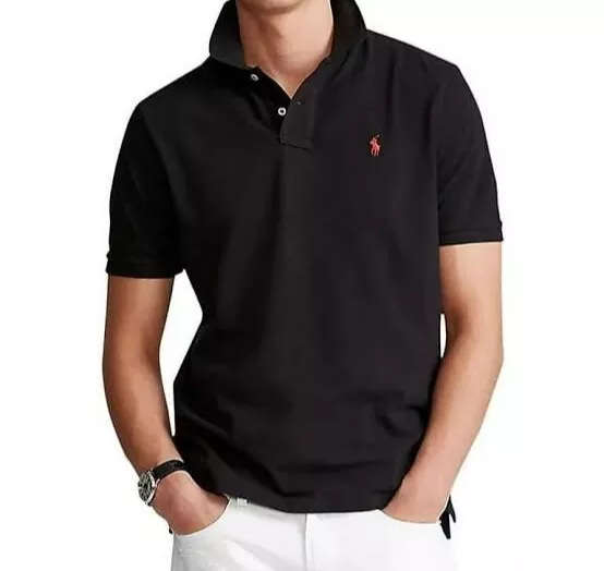 Ralph Lauren Men's Custom Fit Cotton Polo Shirt