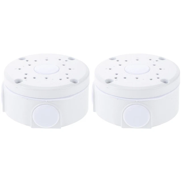 2 PCS Camera Junction Box Cable Junction Box Cable Holders Round