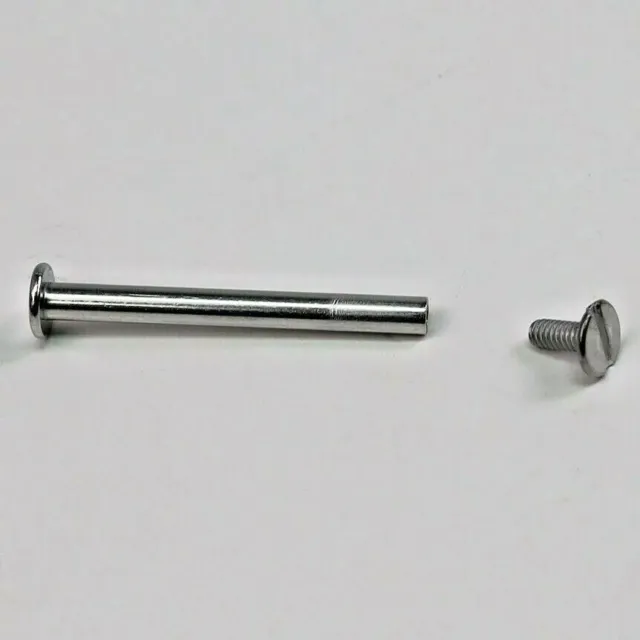 Postes de tornillo de aluminio de 12 unidades de 2"/tornillos de unión/tornillos Chicago CLi