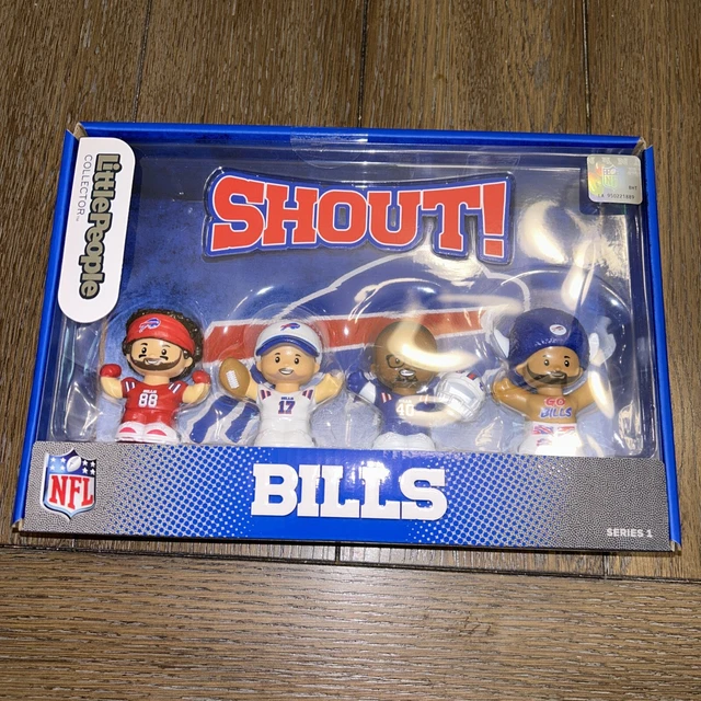 FISHER PRICE BUFFALO BILLS SHOUT Little People 20232024 New In Box Go
