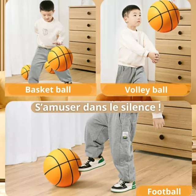 Basketball silencieux, ballons de sport en mousse de basket-ball à