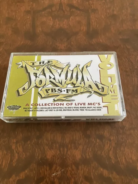 The Formula cassette Oz Hip Hop Bias B Trem Brad Strut Lazy Grey