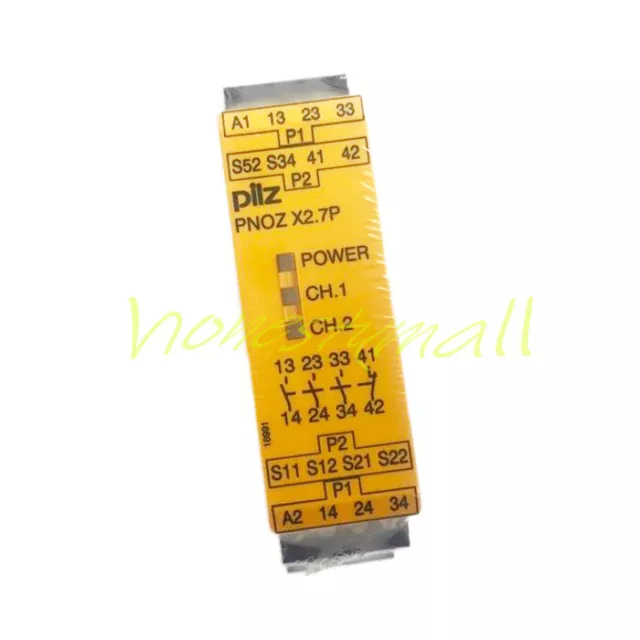 ONE New PILZ 777305 PNOZ X2.7P Safety Relay 2