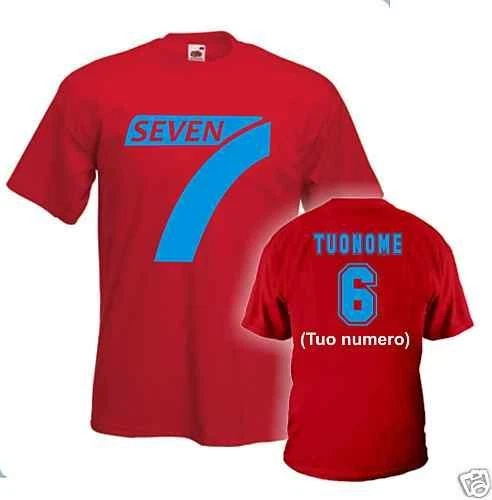 T SHIRT SEVEN MILA e SHIRO SEVEN FIGHT Tutte le taglie 100 Cotone Colore Rosso EUR 12 99 PicClick IT