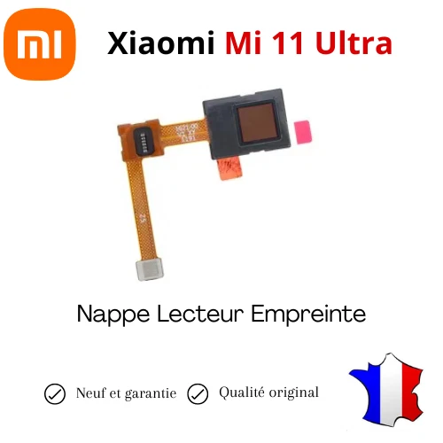 Nappe Lecteur D'empreinte Pour Xiaomi Mi 10 Lite 5G - Pièce Neuve De Rechange