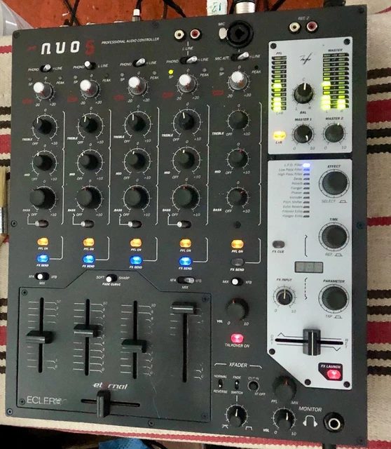 ECLER NUO 5 professional 5-channel DJ mixer in dark grey £435.00