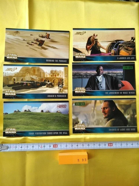 Star Wars Épisode 1 Carte à collectionner Widevision 6 Carte 993