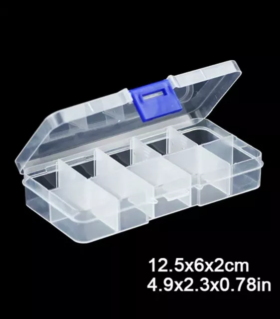 24 Compartment Small Organizer Storage Plastic Box Craft Nail Art