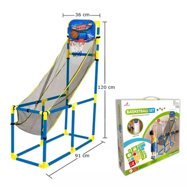 Arcade Indoor Basketball Set Kinder Basketballständer Tür Basketballkorb Netz