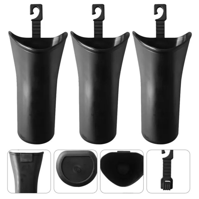 3 Pcs Car Truck Back Case Umbrella Storage Bucket Functional Holder Compact