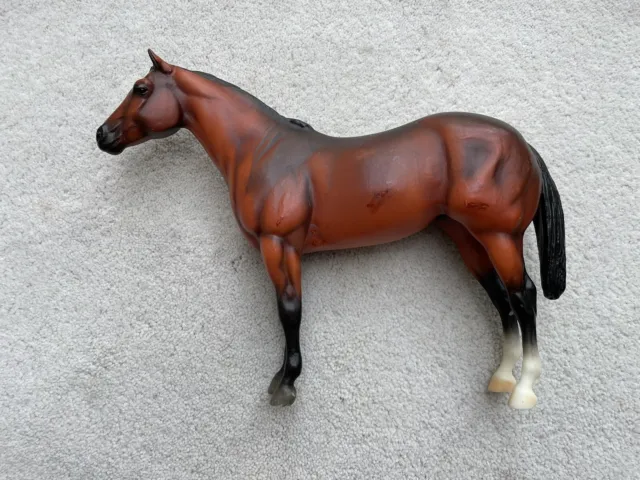 Retired Breyer American Quarter Horse Mare #1132 Red Bay Lady Phase Short Tail