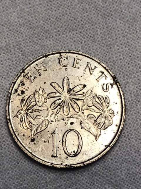 1989 Singapore - 10 Cent Coin - KM51