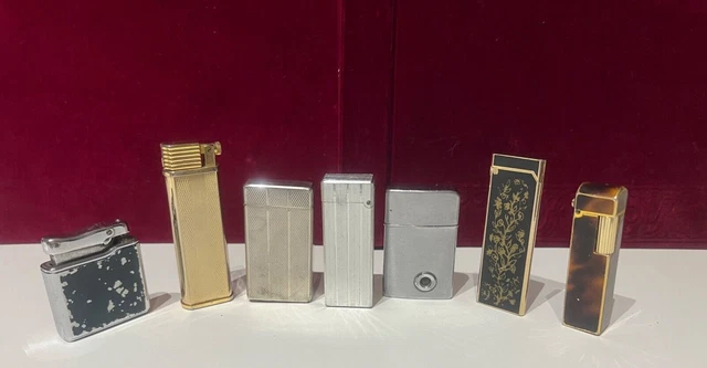 COLIBRI' accendini 7 funzionanti e da revisionare, tutti da collezione vintage