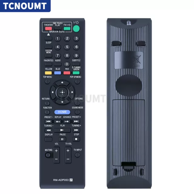 RM-ADP053 Remote Control For Sony Blu-ray Disc Player BDV-E370 BDV-E470 BDV-E570