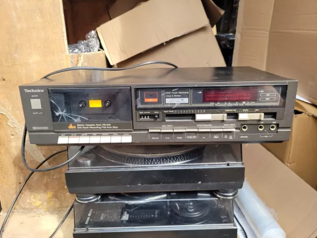 Technics Rs-B16 Stereo Cassette Tape Deck Vintage Dbx