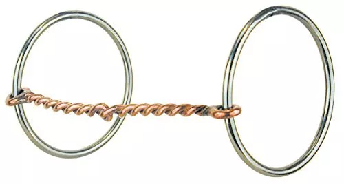 Bit - Small Twisted Copper Snaffle